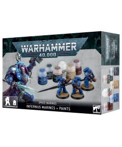 SPACE MARINES - Infernus Marines + Paints
