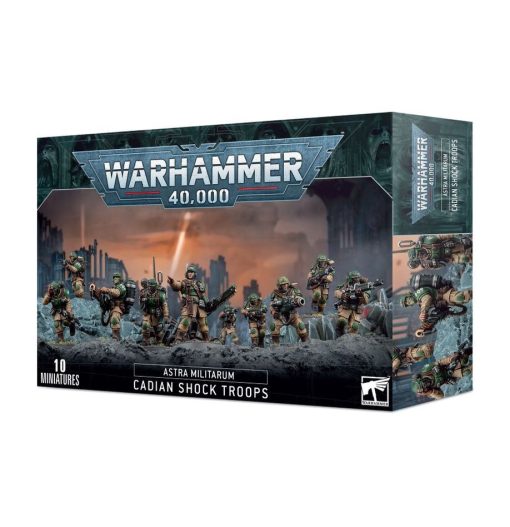 ASTRA MILITARUM - Cadian Shock Troops