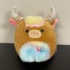 Squishmallows 5" Candela The Highland Cow - Officially Licensed Kellytoy Plush - Collectible Soft & Squishy Valentine Squad Stuffed Animal Toy - Add to Your Squad