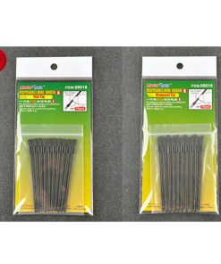 Master Tools Disposable Mini Diagonal Brush X 10