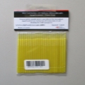 Alpha Microbrush Yellow: Fine Applicator Pack of 25 MPN 1301