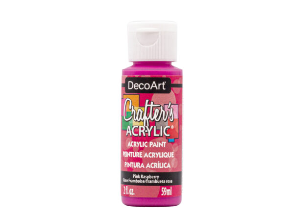 Crafter's Acrylic All-Purpose Paint 2oz- Pink Raspberry