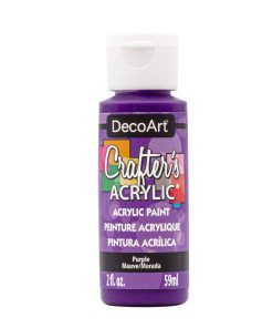 Crafter’s Acrylic All-Purpose Paint 2oz- Purple
