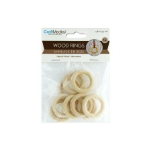 CW654 Multicraft Wood Craft Ring 35mm 9pc