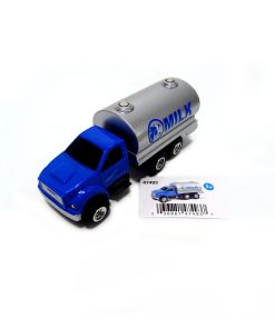 ERTL 1/64 Collect N Play Blue Tandem Milk Tank Truck