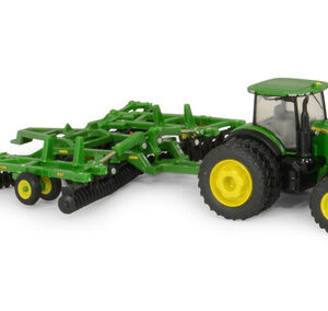 John Deere 1:64 Scale 8320R Tractor with 637 Disk