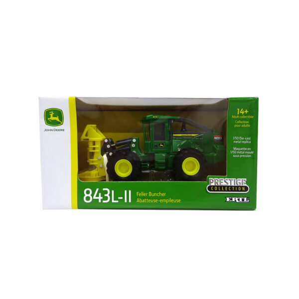 John Deere 1:50 Scale 843L-II Wheeled Feller Buncher – Prestige Collection