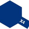 X-4 BLUE ACRYLIC GLOSS MINI