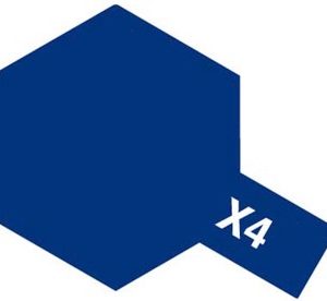 X-4 BLUE ACRYLIC GLOSS MINI