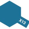 X-13 METALLIC BLUE ACRYLIC MINI