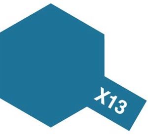 X-13 METALLIC BLUE ACRYLIC MINI