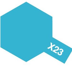 X-23 CLEAR BLUE ACRYLIC GLOSS MINI