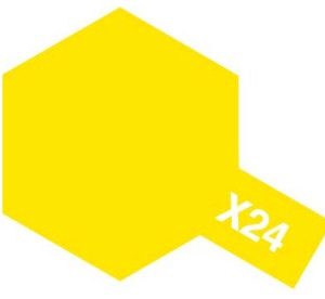 X-24 CLEAR YELLOW ACRYLIC MINI