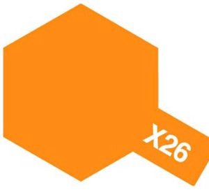X-26 CLEAR ORANGE ACRLIC GLOSS MINI