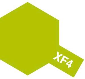 XF-4 FLAT YELLOW GREEN ACRYLIC MINI