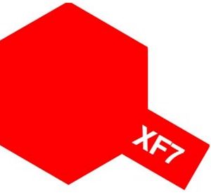 XF-7 FLAT INSIGNIA RED ACRYLIC MINI