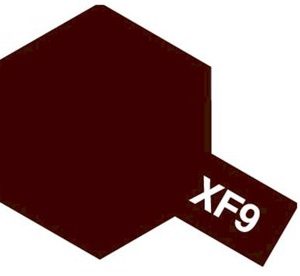XF-9 FLAT HULL RED ACRYLIC MINI