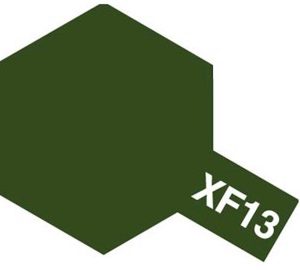 XF-13 FLAT DARK GREEN ACRYLIC MINI