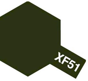 XF-51 KHAKI DRAB ACRYLIC FLAT MINI