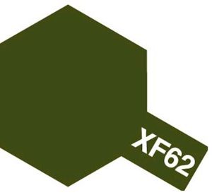 XF-62 OLIVE DRAB ACRYLIC FLAT MINI