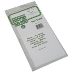 Evergreen Scale Models White Sheet .020 x 6 x 12 3 EVG9020 Plastic Building Supplies