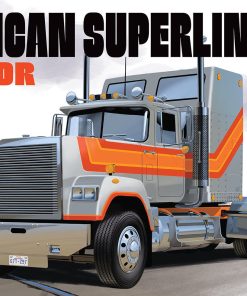Skill 3 Model Kit American Superliner Semi Tractor 1/24 Scale Model by AMT