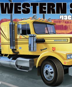 Skill 3 Model Kit Western Star 4964 Truck Tractor 1/24 Scale Model by AMT