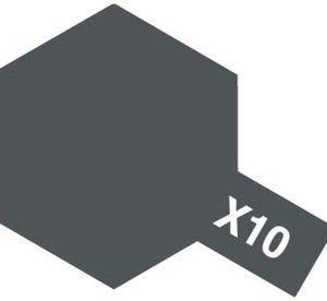 X-10 GUN METAL ACRYLIC GLOSS MINI