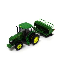 John Deere 1:64 Scale 7215R Tractor with 1590 Grain Drill