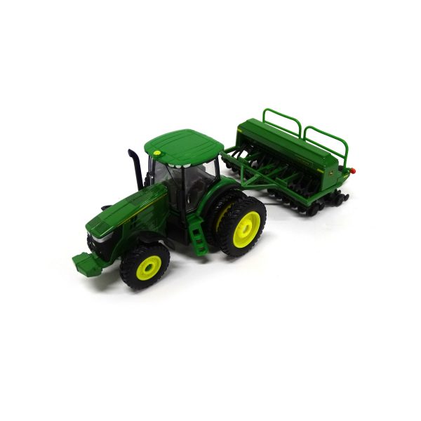 John Deere 1:64 Scale 7215R Tractor with 1590 Grain Drill