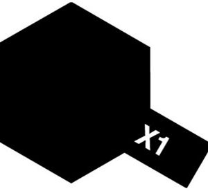 X-1 BLACK ACRYLIC GLOSS MINI