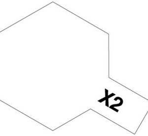 X-2 WHITE ACRYLIC GLOSS MINI