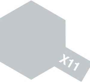 X-11 CHROME SILVER ACRYLIC MINI