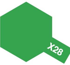 X-28 PARK GREEN ACRYLIC GLOSS MINI