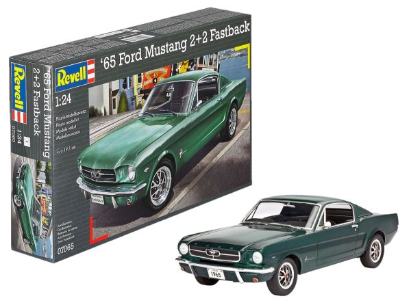 Revell 1:24 65 Ford Mustang 2+2 Fastback