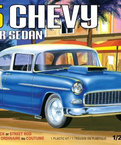 AMT 1955 Chevy Bel Air Sedan 1:25 Scale Model Kit