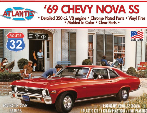 1:32 1969 Chevy Nova SS