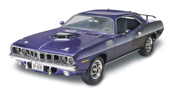 Revell 85-4416 '70 Plymouth Aar Cuda Model Car Kit 1:25 Scale 143-Piece Skill Level 5 Plastic Model Building Kit