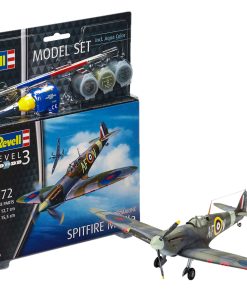 Supermarine Spitfire Revell Model Plane Set Including Glue Paint & Brush 1:72