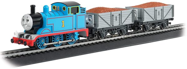 Deluxe Thomas & The Troublesome Trucks Freight Set - Loco W/Moving Eyes