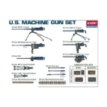 Academy Plastic 13262 1/35 US WWII Machine Gun Set