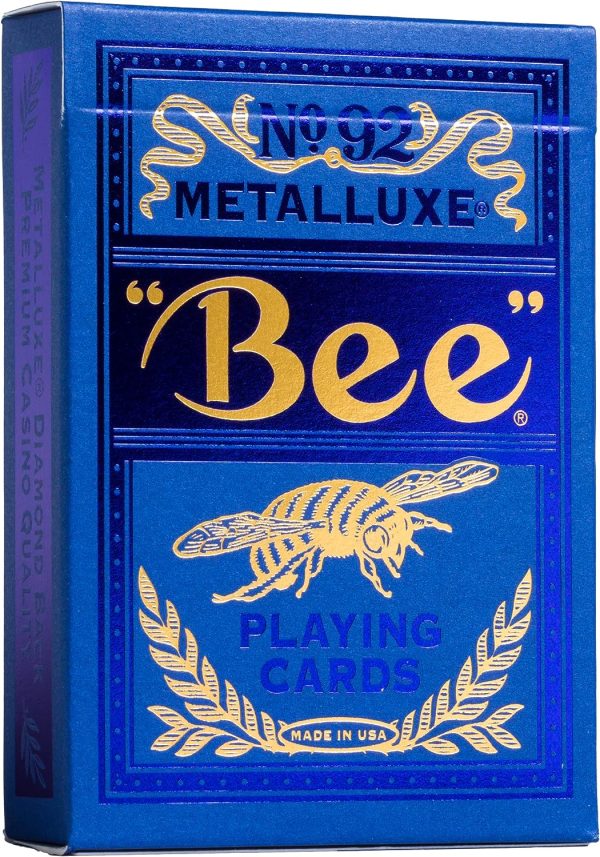 Bee Metalluxe Playing Cards