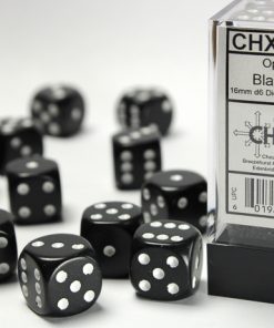Chessex Opaque 16mm d6 Dice Set of 12
