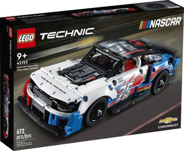 LEGO® Technic™ NASCAR® Next Gen Chevrolet Camaro ZL1 42153 Building Toy Set (672 Pieces)