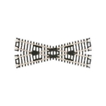 N-Scale Code 80 20 Degree Crossing Snap-Track Nickel Silver