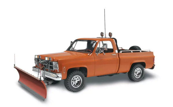 Revell GMC Pickup with Snow Plow Plastic Model Kit
