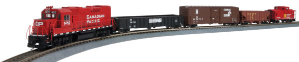 Walthers Trainline HO Scale Model, Wiflyer Express Train Set - Canadian Pacific