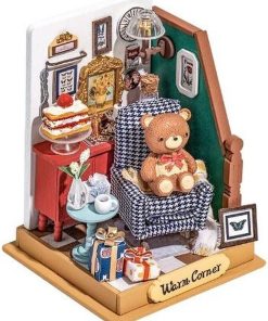 Rolife Holiday Living Room DIY Miniature Doll House