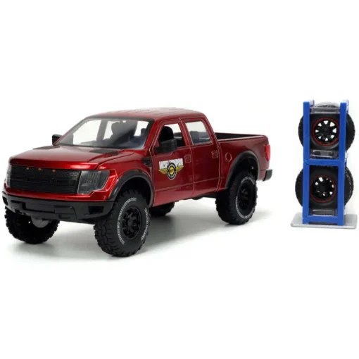 Jada 1/24 "Just Trucks" with Rack - 2011 Ford F-150 SVT Raptor
