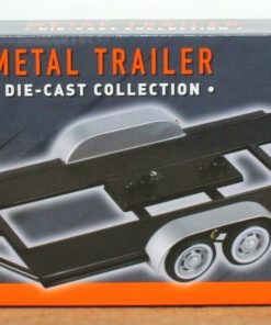 Motor Max 76001 Diecast Tandem Car Trailer 1:24